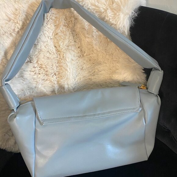 Kensie - Light blue Slouch Detail Hobo Bag - Picture 2 of 9